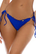 Luli Fama Cosita Buena Wavey Ruched Back Tie Side Bottom